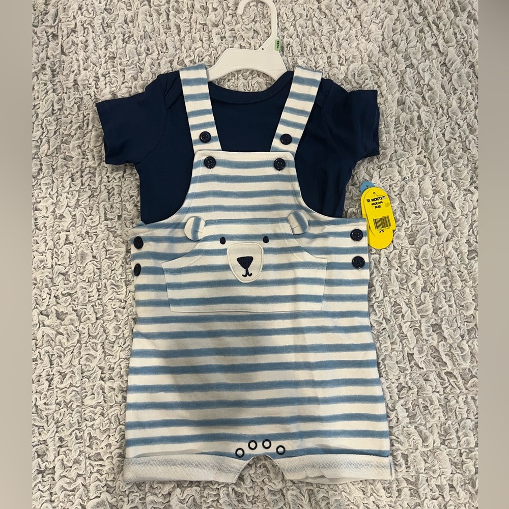 Teddy bear overalls